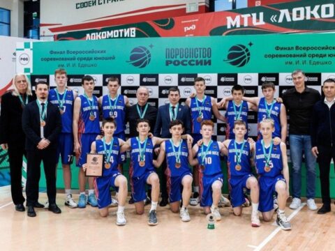 Баскетболисты Павловского Посада стали бронзовыми призерами Всероссийских соревнований Без рубрики 